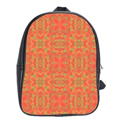 Pattern School Bags (xl)  by Valentinaart