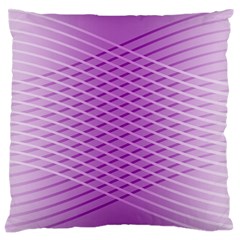 Abstract Lines Background Standard Flano Cushion Case (two Sides) by Amaryn4rt