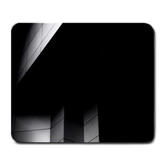 Wall White Black Abstract Large Mousepads by Amaryn4rt