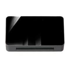 Wall White Black Abstract Memory Card Reader With Cf by Amaryn4rt