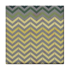 Abstract Vintage Lines Tile Coasters by Amaryn4rt