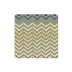 Abstract Vintage Lines Square Magnet by Amaryn4rt