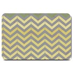 Abstract Vintage Lines Large Doormat  30 x20  Door Mat