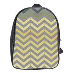 Abstract Vintage Lines School Bags (xl)  by Amaryn4rt