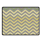 Abstract Vintage Lines Double Sided Fleece Blanket (Small)  45 x34  Blanket Front