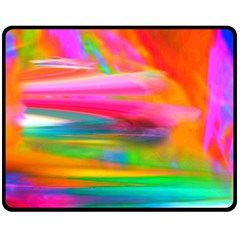 Abstract Illustration Nameless Fantasy Double Sided Fleece Blanket (medium)  by Amaryn4rt