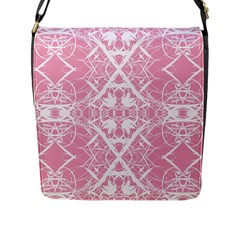 Pattern Flap Messenger Bag (l)  by Valentinaart