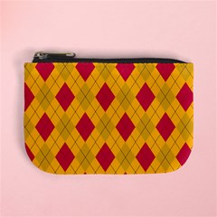 Plaid Pattern Mini Coin Purses by Valentinaart