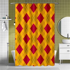 Plaid Pattern Shower Curtain 48  X 72  (small)  by Valentinaart