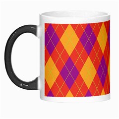 Plaid Pattern Morph Mugs by Valentinaart