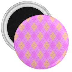 Plaid pattern 3  Magnets