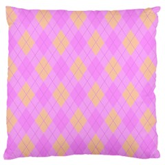 Plaid Pattern Standard Flano Cushion Case (two Sides) by Valentinaart