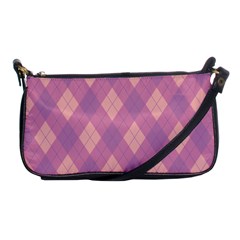 Plaid Pattern Shoulder Clutch Bags by Valentinaart