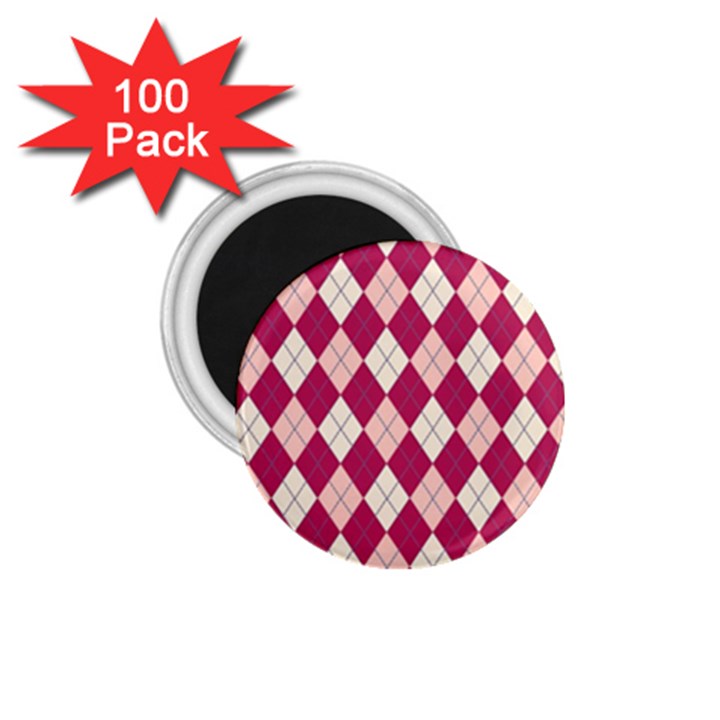 Plaid pattern 1.75  Magnets (100 pack) 