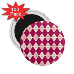 Plaid Pattern 2 25  Magnets (100 Pack)  by Valentinaart