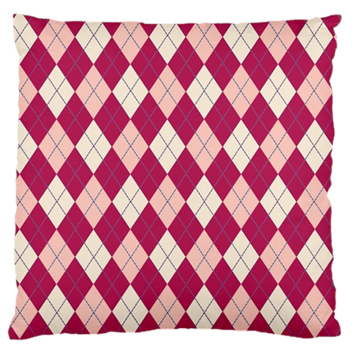 Plaid pattern Standard Flano Cushion Case (Two Sides)