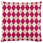 Plaid pattern Standard Flano Cushion Case (Two Sides) Back