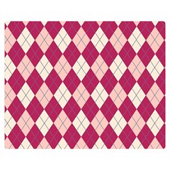 Plaid Pattern Double Sided Flano Blanket (medium)  by Valentinaart