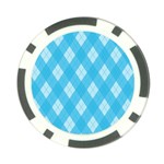 Plaid pattern Poker Chip Card Guard (10 pack) Front