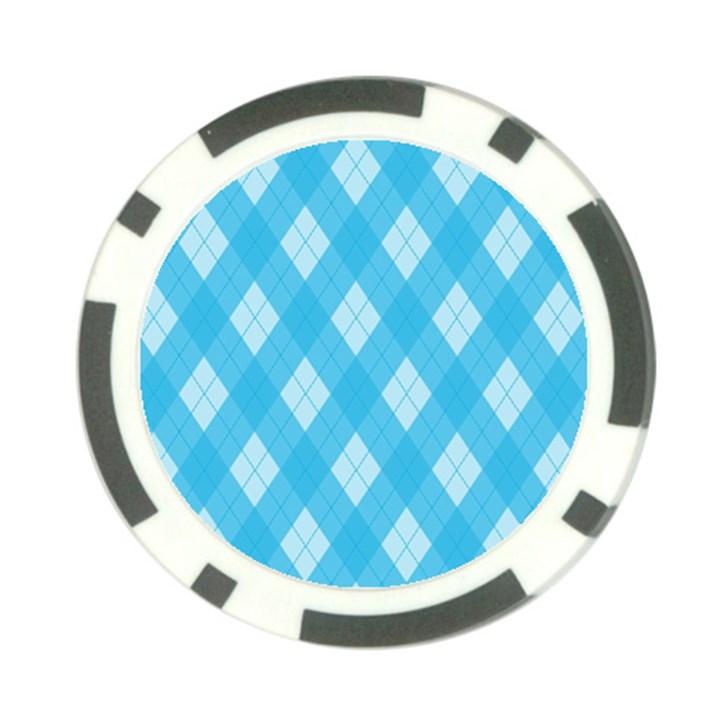 Plaid pattern Poker Chip Card Guard (10 pack)