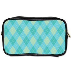 Plaid Pattern Toiletries Bags by Valentinaart