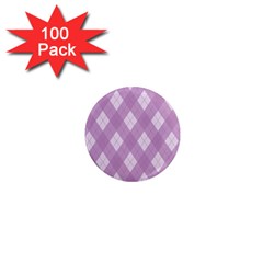 Plaid Pattern 1  Mini Magnets (100 Pack)  by Valentinaart