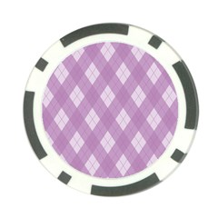 Plaid Pattern Poker Chip Card Guard (10 Pack) by Valentinaart