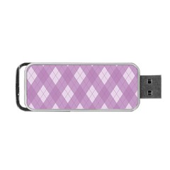 Plaid Pattern Portable Usb Flash (two Sides) by Valentinaart