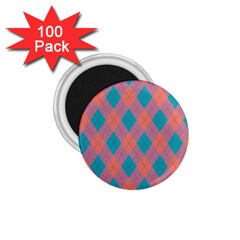 Plaid Pattern 1 75  Magnets (100 Pack)  by Valentinaart