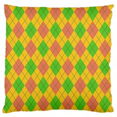 Plaid Pattern Standard Flano Cushion Case (two Sides) by Valentinaart