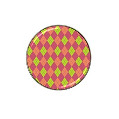 Plaid Pattern Hat Clip Ball Marker (4 Pack) by Valentinaart