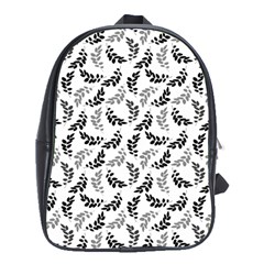 Pattern School Bags (xl)  by Valentinaart