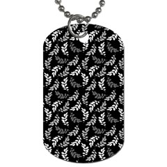 Pattern Dog Tag (one Side) by Valentinaart