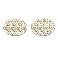 Pattern Cufflinks (oval) by Valentinaart