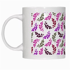 Pattern White Mugs by Valentinaart