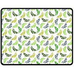 Pattern Double Sided Fleece Blanket (medium)  by Valentinaart