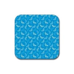 Pattern Rubber Coaster (square)  by Valentinaart