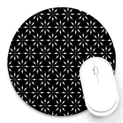 Pattern Round Mousepads by Valentinaart