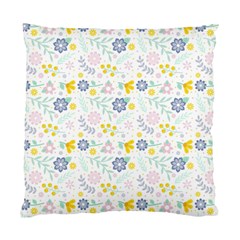 Vintage Spring Flower Pattern  Standard Cushion Case (two Sides)