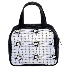 Fractal Design Pattern Classic Handbags (2 Sides) by Amaryn4rt