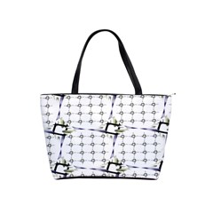 Fractal Design Pattern Shoulder Handbags by Amaryn4rt