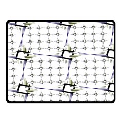 Fractal Design Pattern Fleece Blanket (small) by Amaryn4rt