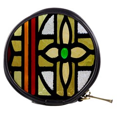 A Detail Of A Stained Glass Window Mini Makeup Bags by Amaryn4rt