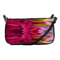 Abstract Pink Colorful Water Background Shoulder Clutch Bags by Amaryn4rt