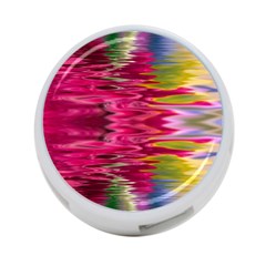 Abstract Pink Colorful Water Background 4-port Usb Hub (one Side) by Amaryn4rt