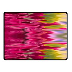 Abstract Pink Colorful Water Background Fleece Blanket (small) by Amaryn4rt