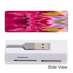 Abstract Pink Colorful Water Background Memory Card Reader (stick)  by Amaryn4rt