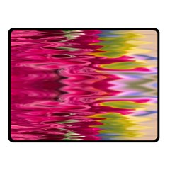 Abstract Pink Colorful Water Background Double Sided Fleece Blanket (small)  by Amaryn4rt