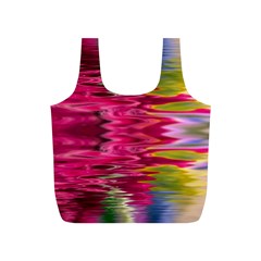 Abstract Pink Colorful Water Background Full Print Recycle Bags (s)  by Amaryn4rt