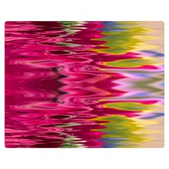 Abstract Pink Colorful Water Background Double Sided Flano Blanket (medium)  by Amaryn4rt